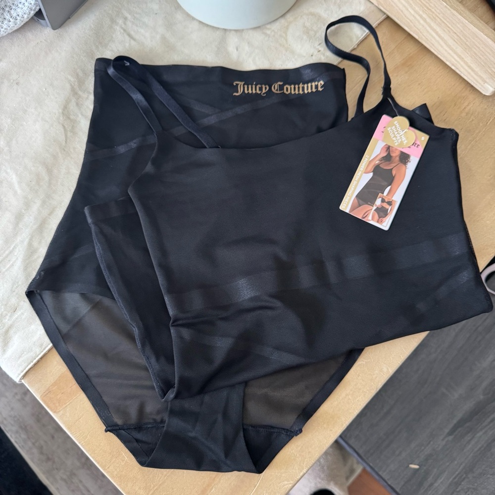 Black Power Mesh Shaping Set - Juicy Couture
